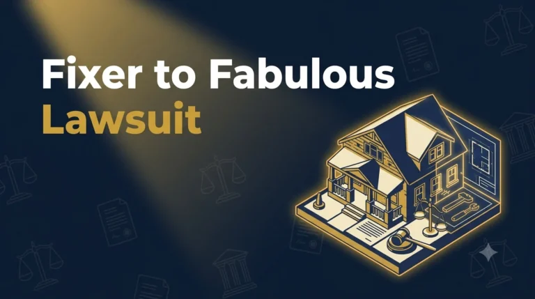 Fixer to Fabulous Lawsuit