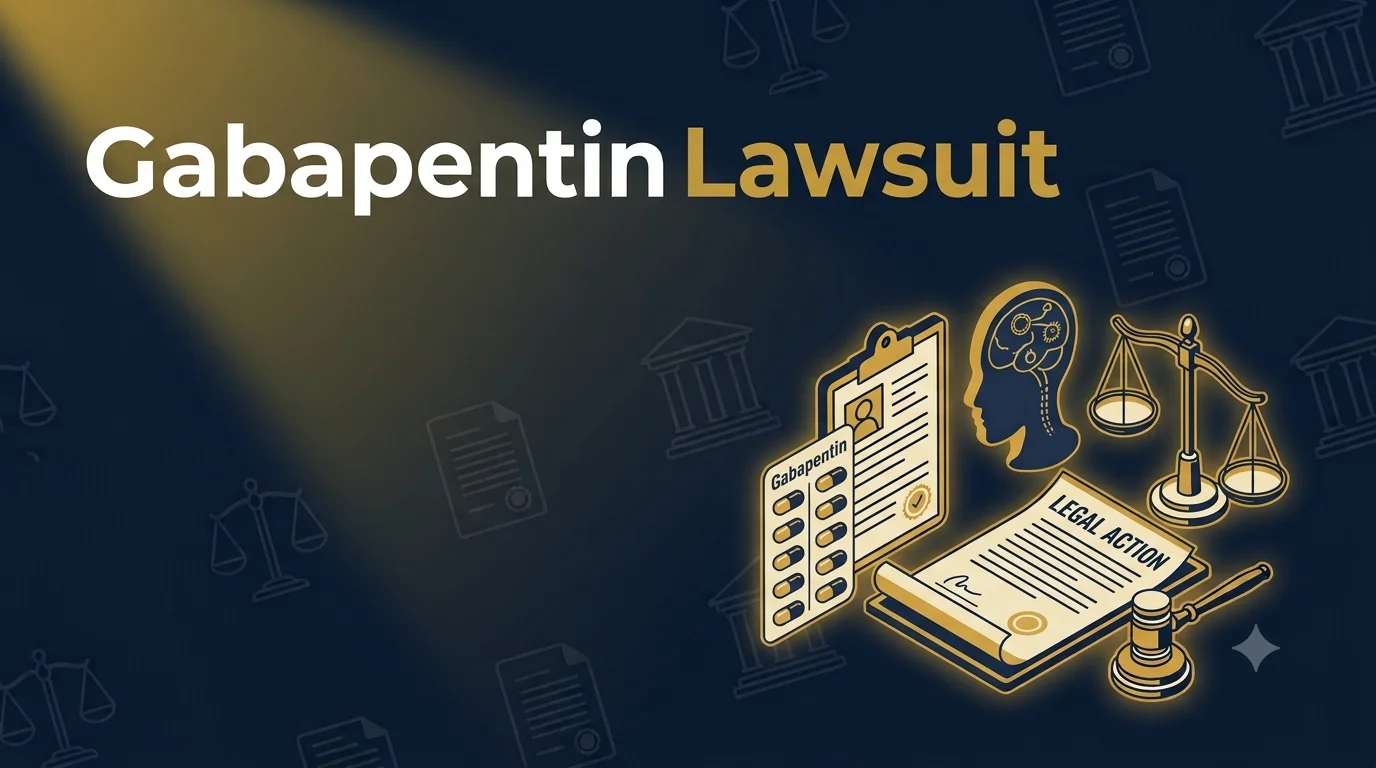 Gabapentin Lawsuit 2026: Who May Qualify and What You Need to Know